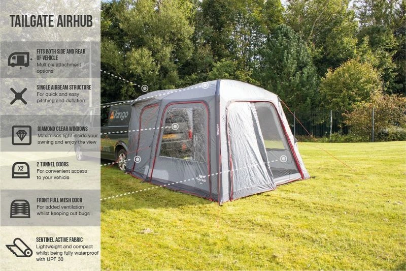 Vango Tailgate AirHub Drive Away Awning 3 Vango Tailgate AirHub Drive Away Awning - Image 3