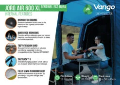 Vango Joro Air 600XL Sentinel Eco Dura Tent -Vango Joro Air 600XL SED2 small