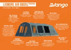 Vango Lismore Air 600XL Tent Package 17 Vango Lismore Air 600XL Tent Package -Vango Lismore Air 600XL Package