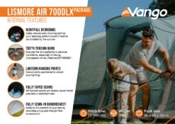 Vango Lismore Air 700DLX Tent Package -Vango Lismore Air 700DLX Package2