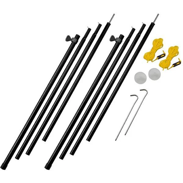 Vango Adjustable Steel King Poles 180-220cm 1 Vango Adjustable Steel King Poles 180-220cm