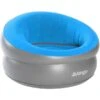 Vango Inflatable Donut Flocked Chair Mykonos Blue