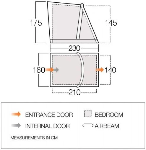 Vango All Season Tall Annexe 2 Vango All Season Tall Annexe - Image 2
