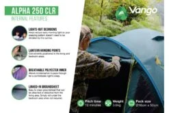 Vango Alpha 250 CLR Tent 8 Vango Alpha 250 CLR Tent -Vango alpha 250 clr 3