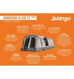 Vango Anantara Air TC 450XL Tent -Vango anantara iv air tc 450xl 3