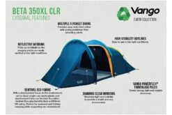 Vango Beta 350XL CLR Tent 8 Vango Beta 350XL CLR Tent -Vango beta 350xl clr 2