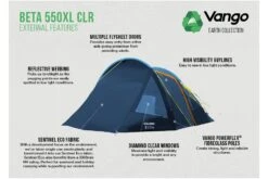 Vango Beta 550XL CLR XL Tent -Vango beta 550xl clr 1