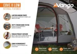 Vango Cove II Low (Poled) Awning 2023 16 Vango Cove II Low (Poled) Awning 2023 -Vango cove ii low infographic 2
