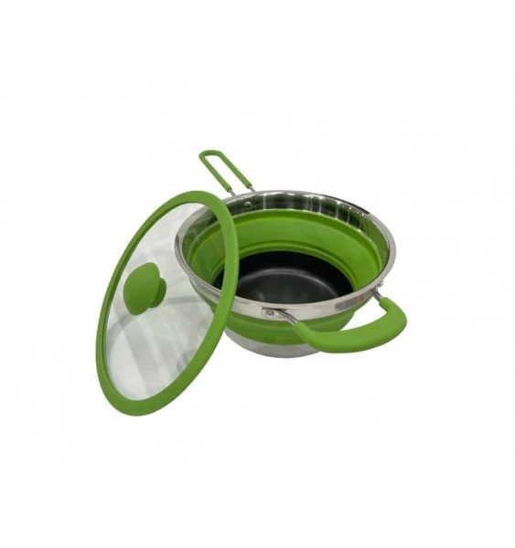 Vango Cuisine 1.5L Saucepan - Green 2 Vango Cuisine 1.5L Saucepan - Green - Image 2