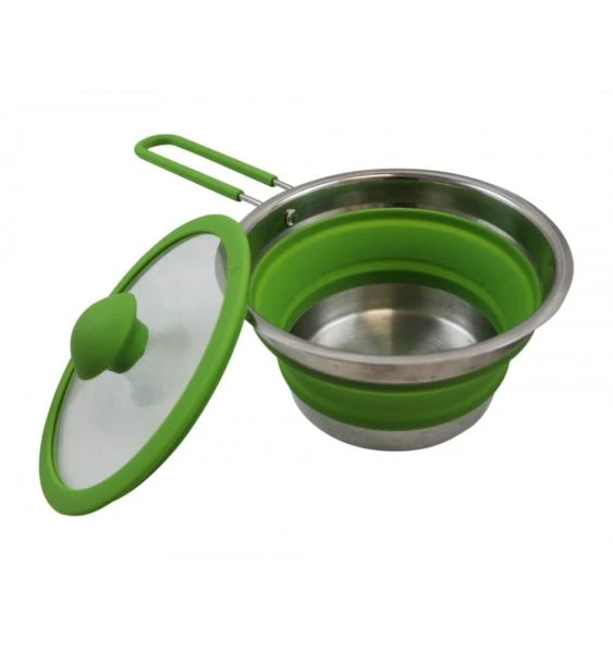 Vango Cuisine 1L Saucepan - Green 2 Vango Cuisine 1L Saucepan - Green - Image 2