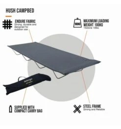 Vango Hush Camp Bed - Single -Vango hush campbed