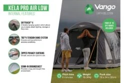 Vango Kela Pro Air Low Drive Away Awning -Vango kela pro air low 2