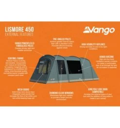 Vango Lismore 450 (Poled) Tent 2023 (Incl. Footprint) -Vango lismore 450 image 3