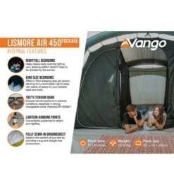 Vango Lismore Air 450 Airbeam Tent 2023 (Incl. Footprint) -Vango lismore air 450 image 4