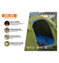 Vango Soul 200 Tent -Vango soul 200 3