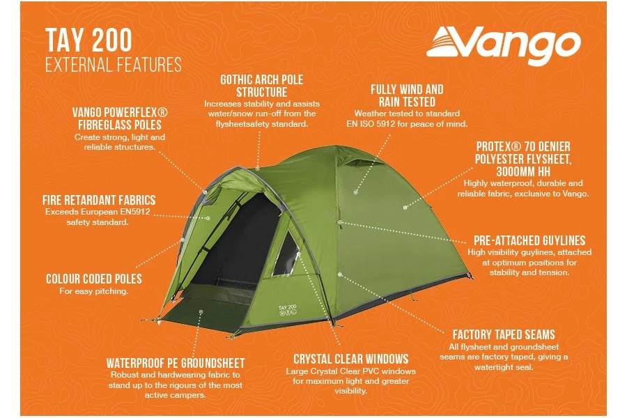 Vango Tay 300 Tent 3 Vango Tay 300 Tent - Image 3