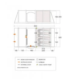 Vango Valencia II 450 Air Tent Package -Vango valencia ii air 450 7 e004b089 ea79 468b a76e 2178098756cd