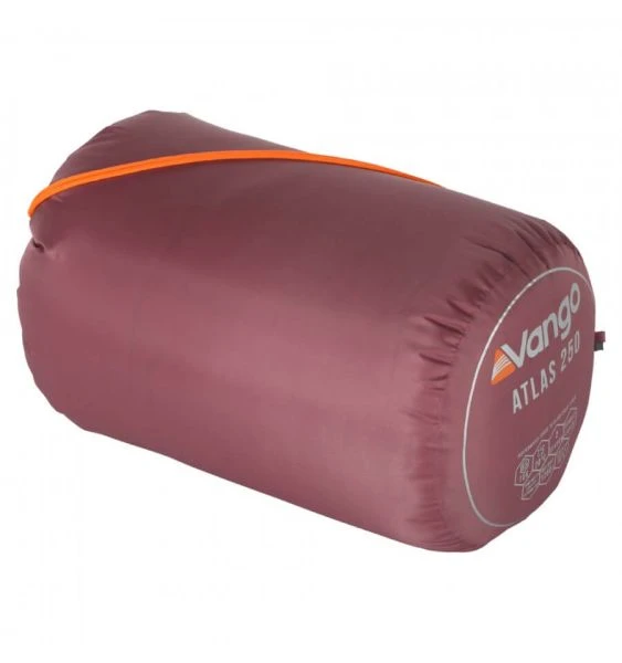 Vango Atlas 250 Sleeping Bag - Dusky Rose 3 Vango Atlas 250 Sleeping Bag - Dusky Rose - Image 3