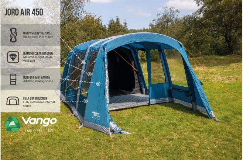 Vango Joro Air 450 Airbeam Tent 2022 5 Vango Joro Air 450 Airbeam Tent 2022 - Image 5