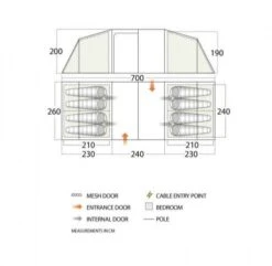 Vango Longleat II Air 800XL Tent 2022 7 Vango Longleat II Air 800XL Tent 2022 -Vango vango longleat 800xl tent 1 1 2 1
