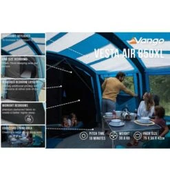Vango Vesta Air 850XL Airbeam Tent 2023 -Vango vesta 850xl image 3